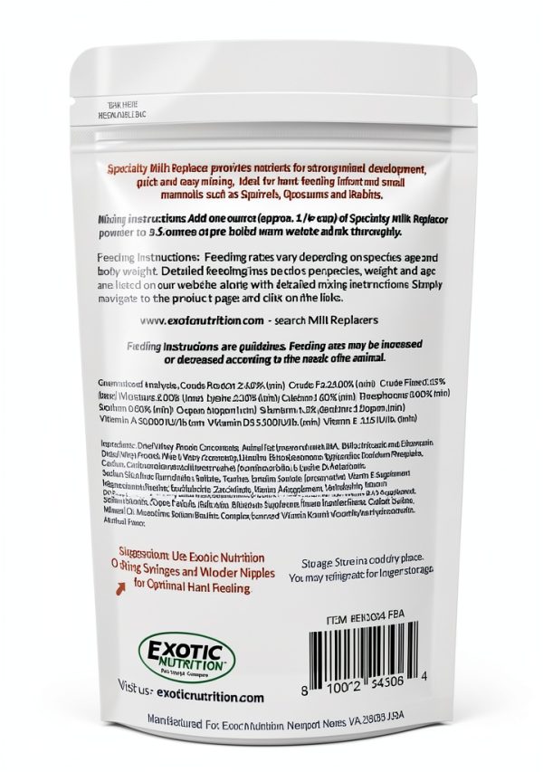 Exotic Nutrition Milk Replacement Small Animal Health-6